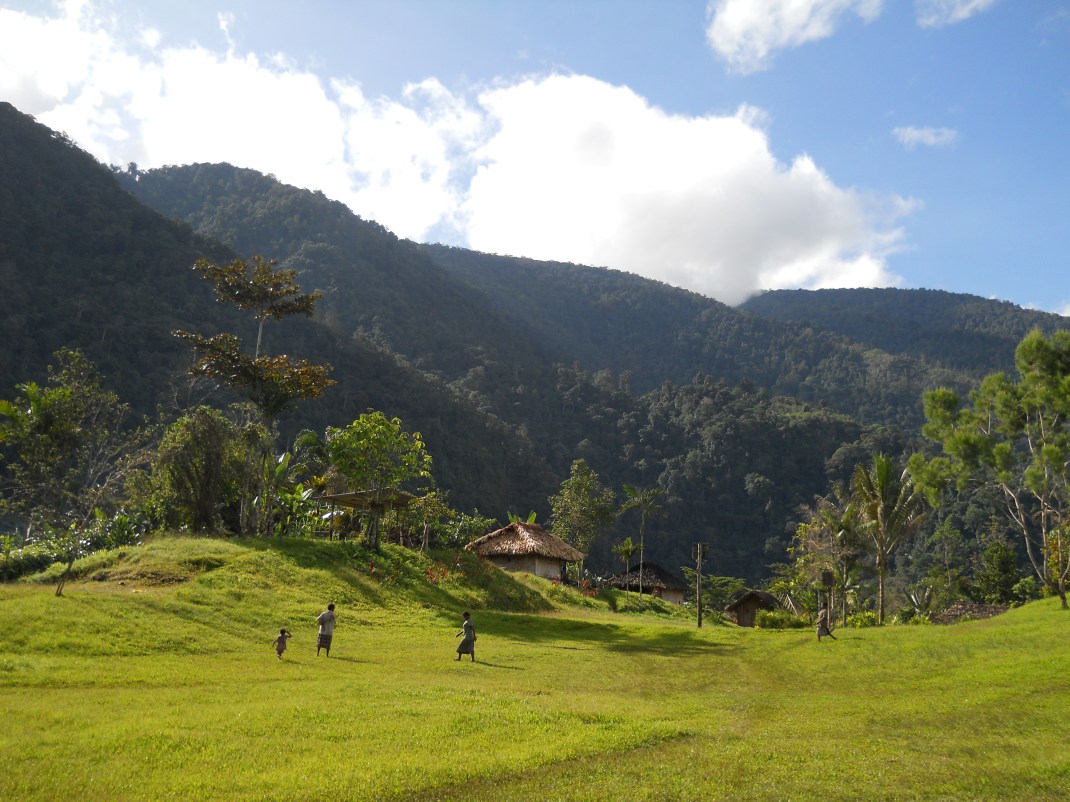 Rising Mountains of the Huon Peninsula.